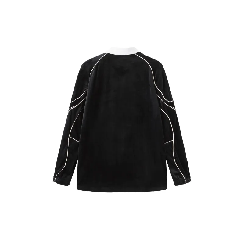Umamiism Polo Shirts Unisex Black-1