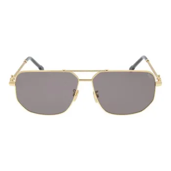 FRED Metal Aviator Sunglasses Unisex Gold