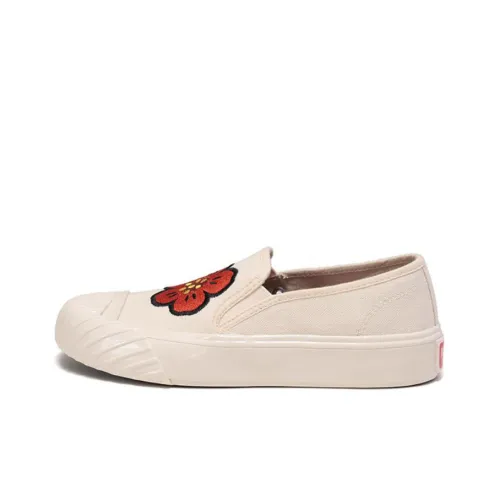 KENZO Women's Casual Shoes Women's Low-Top Cream