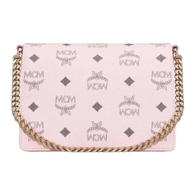 MCM Patricia Crossbody Visetos Powder Pink-1