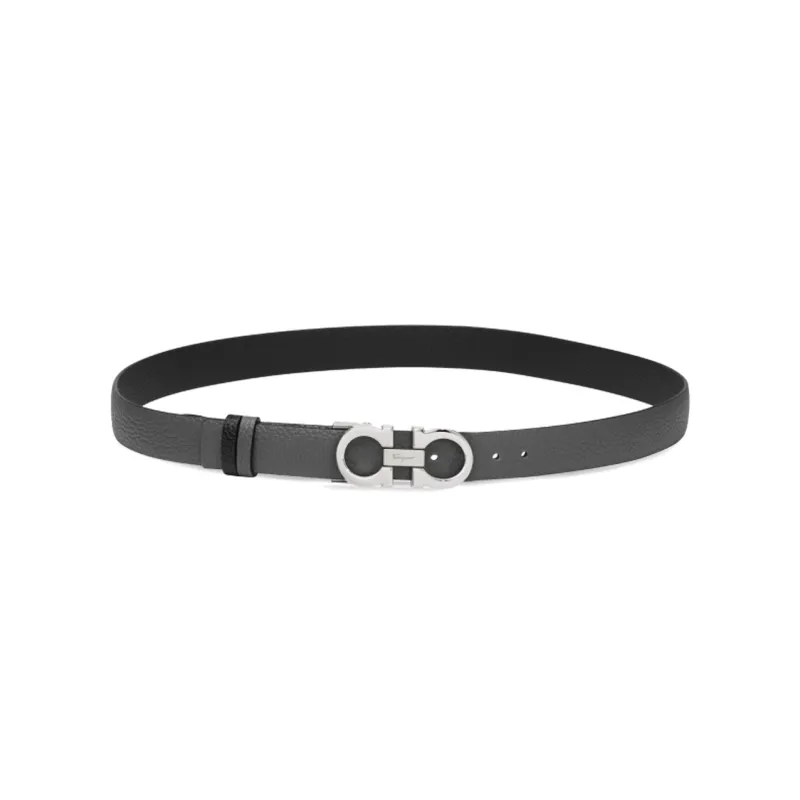 Ferragamo Gancini buckle Leather Belt-0