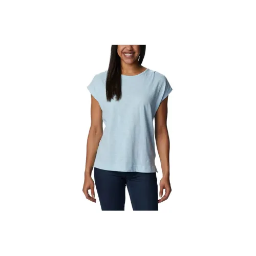 Columbia T-Shirts Women's Spring Blue