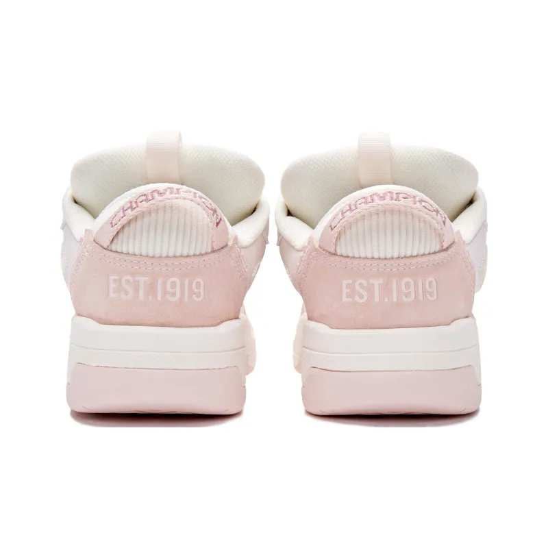 Champion Valve V3 Dopamine Dressing Puffy Shoes Low Top Skateboard Shoes Women's Pink-3