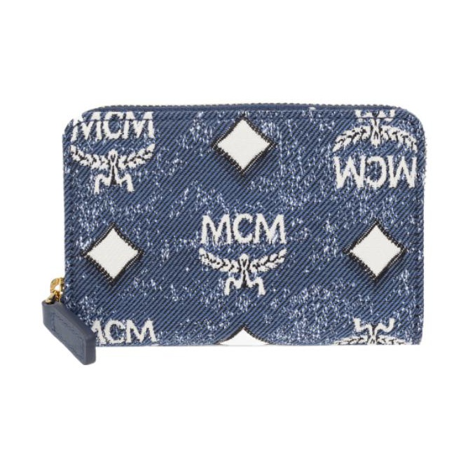 Mcm Blue Wallets Card Holders on Sale & Authentic - POIZON