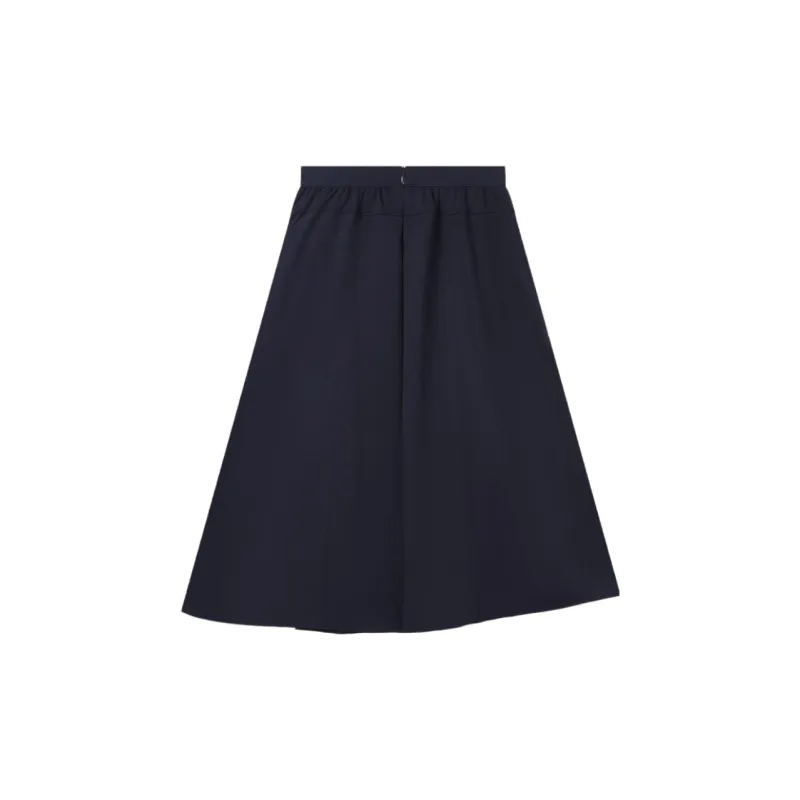 FILA Casual Long Skirt Women's Navy Blue-1