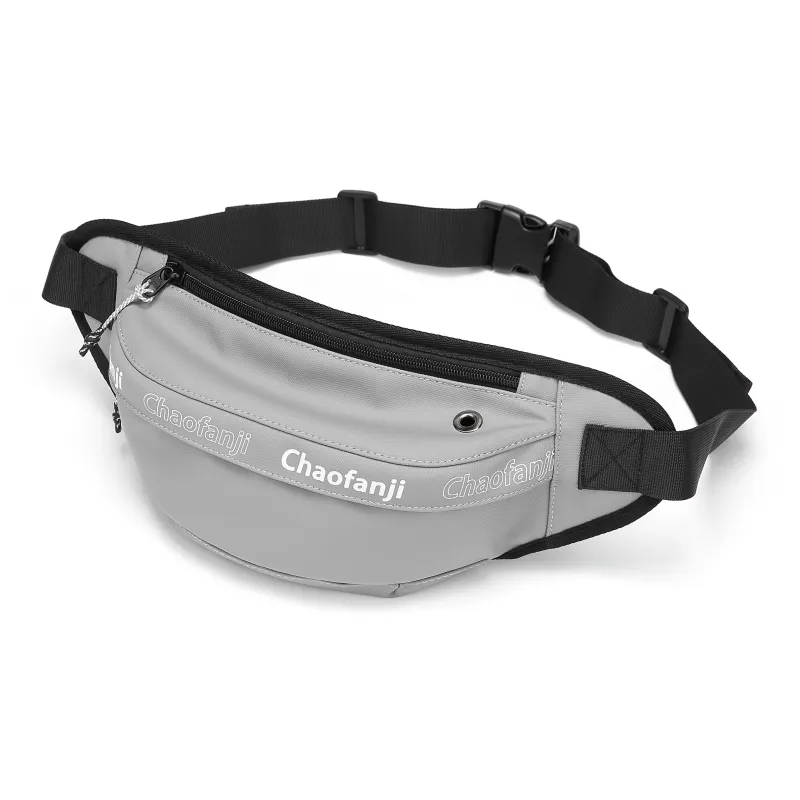 CHAOFANJI Membrana Dermalis Sling Bag, Shoulder Bag, Crossbody Bag, Fanny Pack Regular Unisex White/Black-7