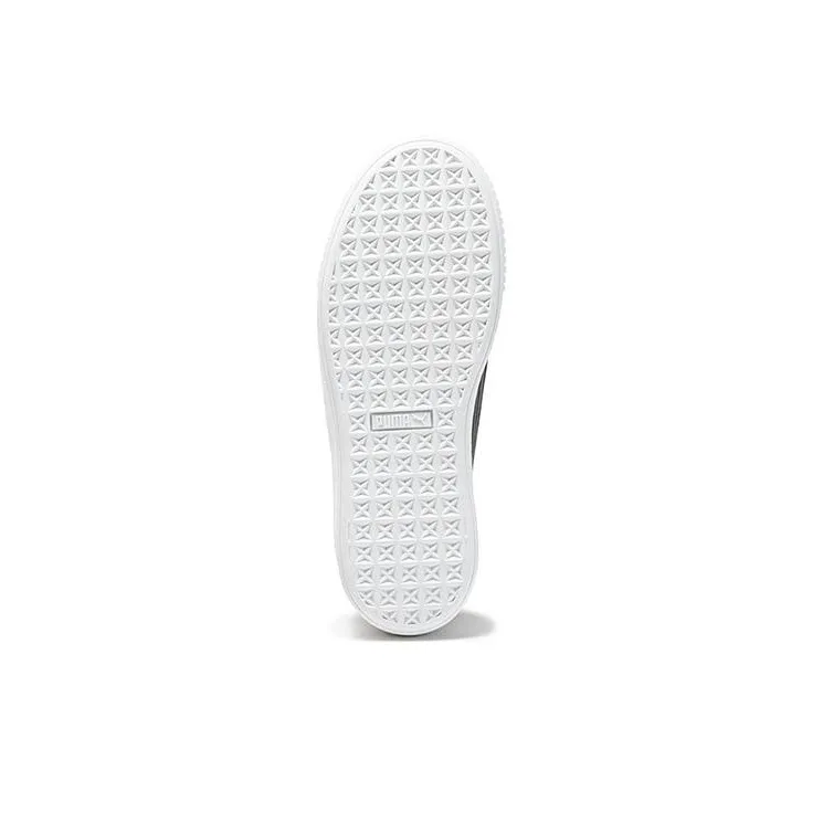 PUMA SuedePlatform 'White And Black' Women's-4
