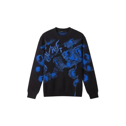 DAVID NAMAN Sweaters Men Blue