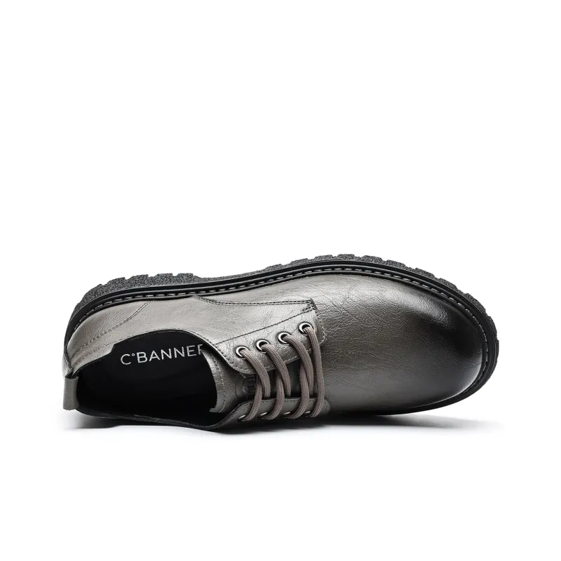 C°BANNER Dress Shoes Men's Gray-3