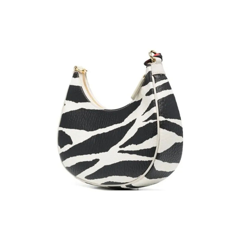 MCM Aren Canvas With Nappa Leather Trim Shoulder Bag, Handbag, Shoulder Bag Mini Women's-4