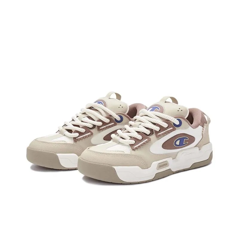Champion Skateboard Shoes Men Low Top Khaki-2
