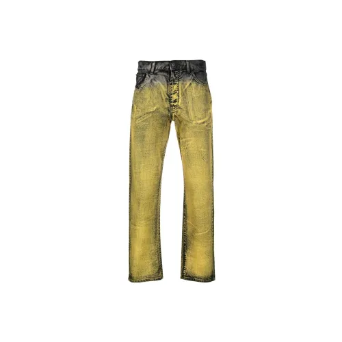 MOSCHINO Jeans Men Yellow