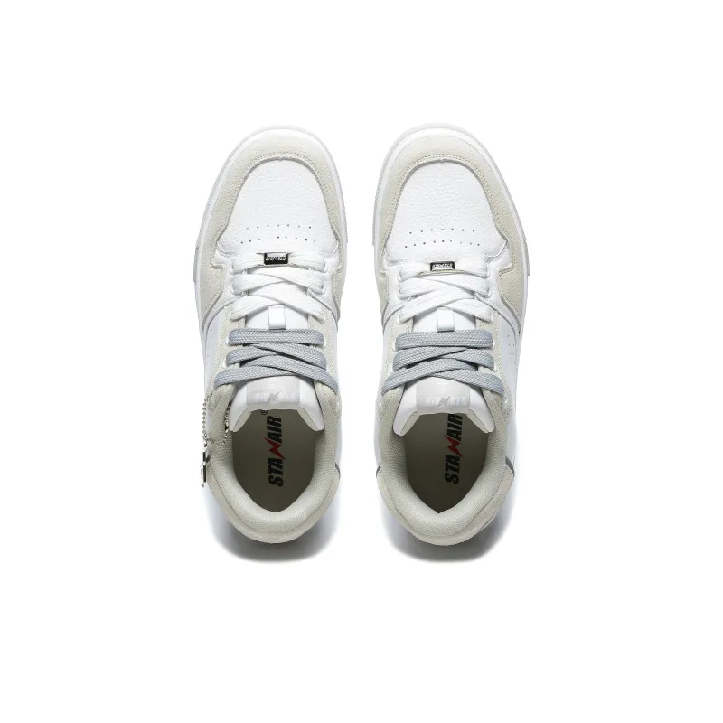 STANAIR Play Cool 1.0 Low-Top Skateboard Shoes Unisex Light Gray White-3