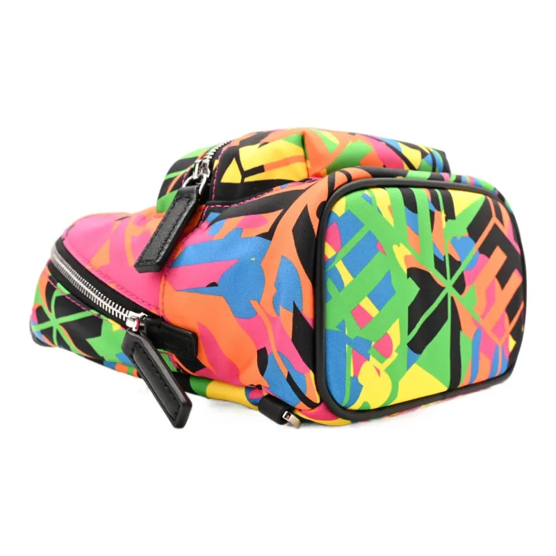 MCM Stark Visetos Fabric One Shoulder Handbag, Crossbody Bag Mini Women's Multicolor-2