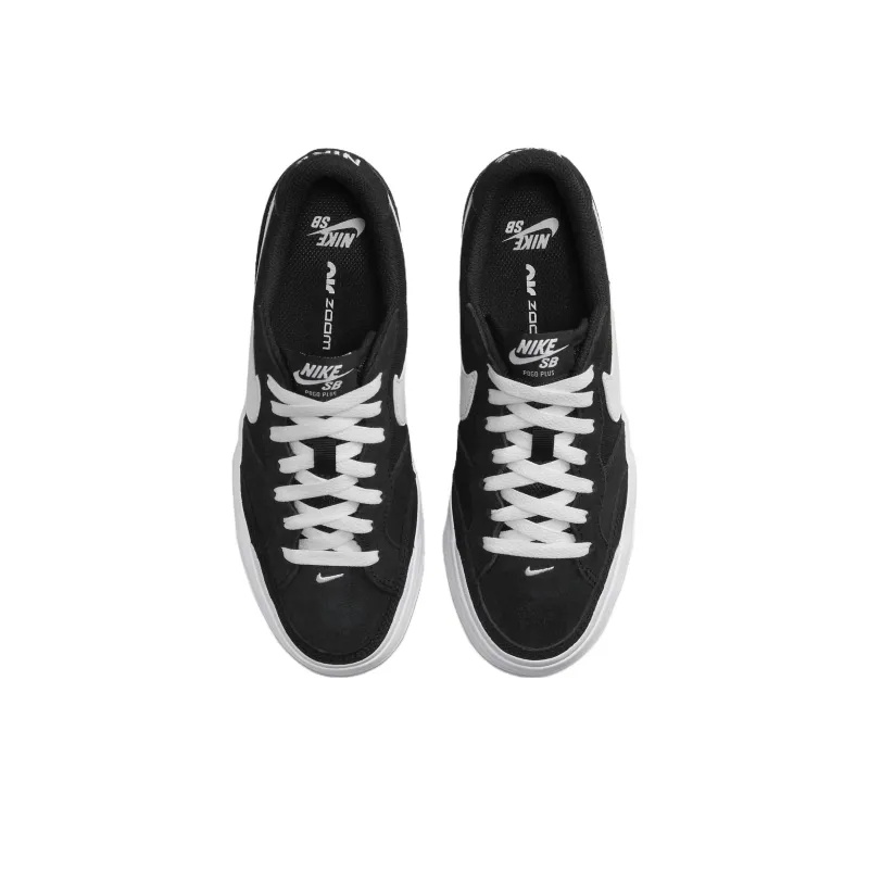 Nike Women's Zoom Pogo Plus SB 'Black White'-3
