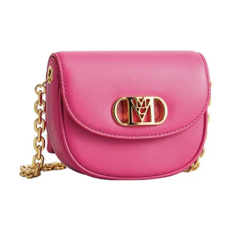 MCM Mode Travia Cow Leather Wallets Shoulder Bag Crossbody Bag Mini Women's Purple-0