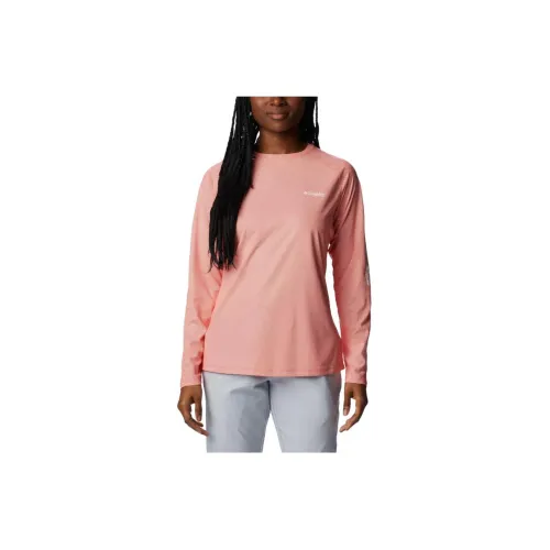 Columbia T-Shirts Women's Pink