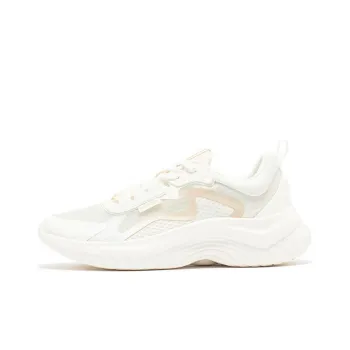 361° Slip Resistant, Abrasion Resistant, Breathable Low Top Running Shoes Women's Ecru
