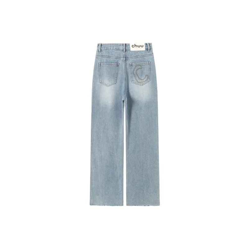 CHUU Jeans Women's Light Denim Blue-1