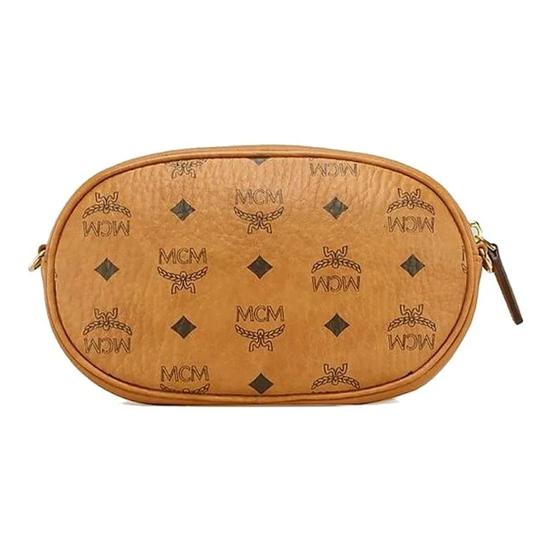 MCM Essential Multifunction Crossbody Small Visetos Cognac-2