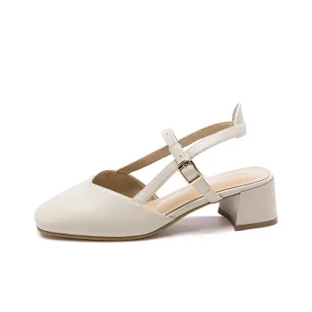 AGSDON Stylish Sandal, Commute Date, One Strap Sandals 6cm Women's