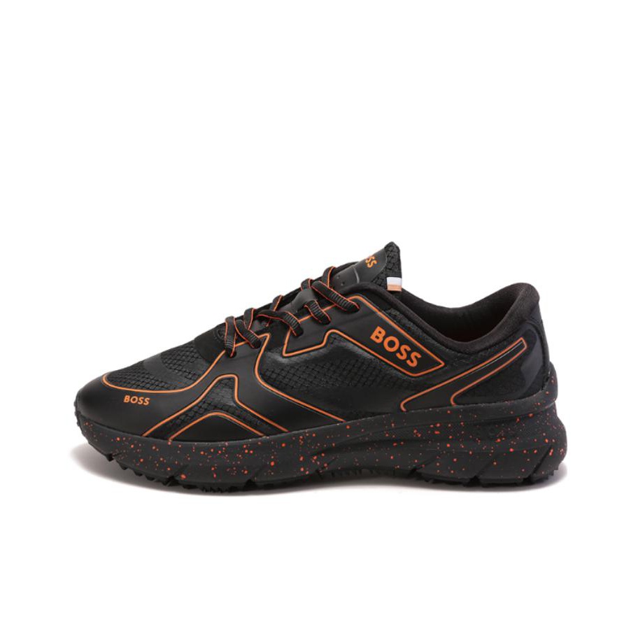 Hugo Boss Orange Sneakers on Sale Authentic POIZON