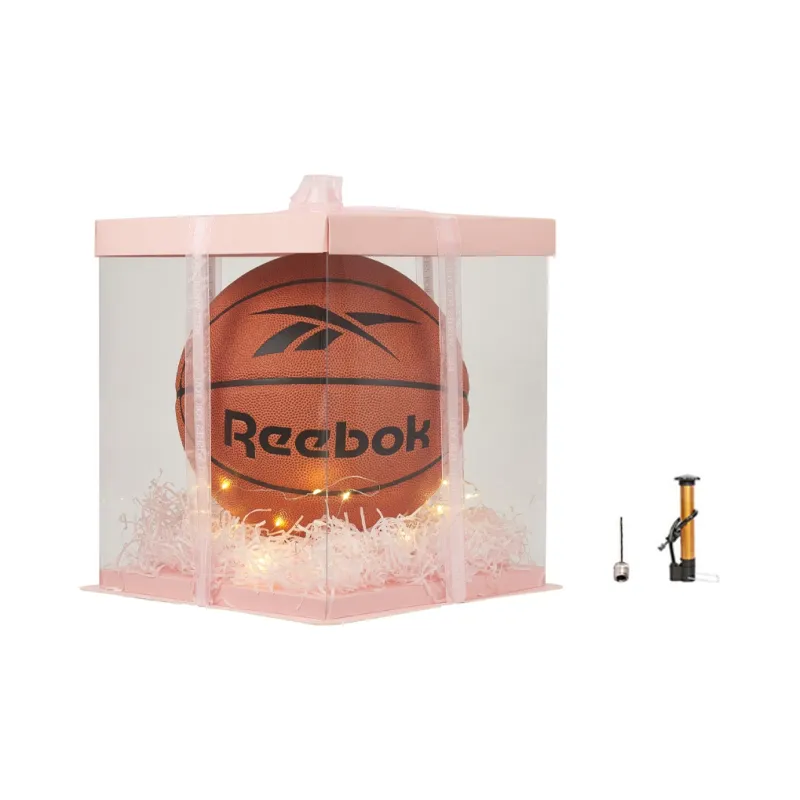 Reebok PU Basketball Brown Size 7 Training Match Unisex-9