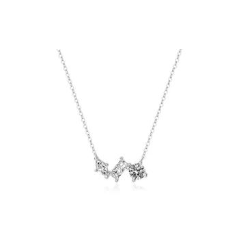 YOASOBI 925 Silver Zircon Necklaces Women's