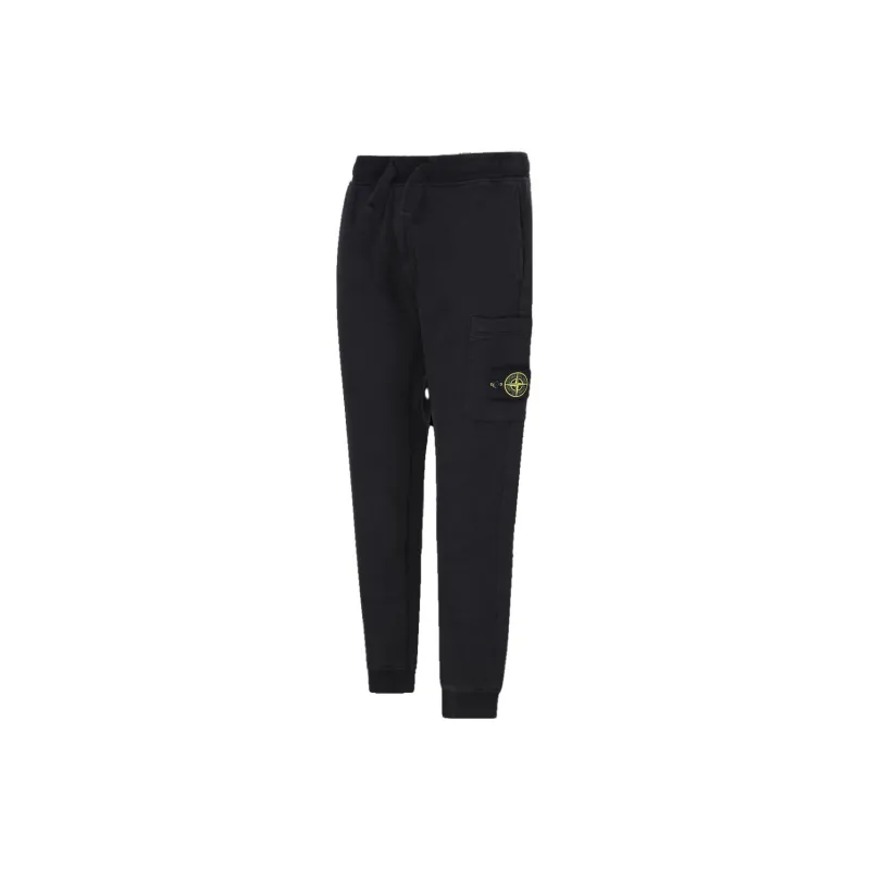 STONE ISLAND Logo Patch Drawstring Track Trousers-2