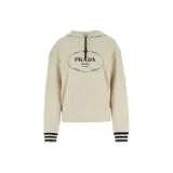 PRADA Sweatshirts Women's Ecru