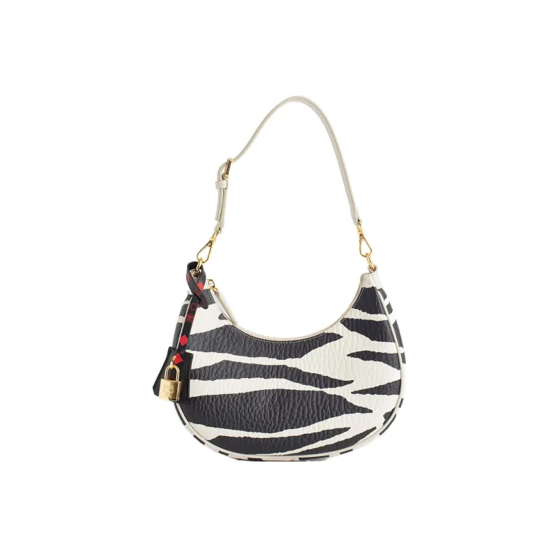 MCM Aren Canvas With Nappa Leather Trim Shoulder Bag, Handbag, Shoulder Bag Mini Women's-0