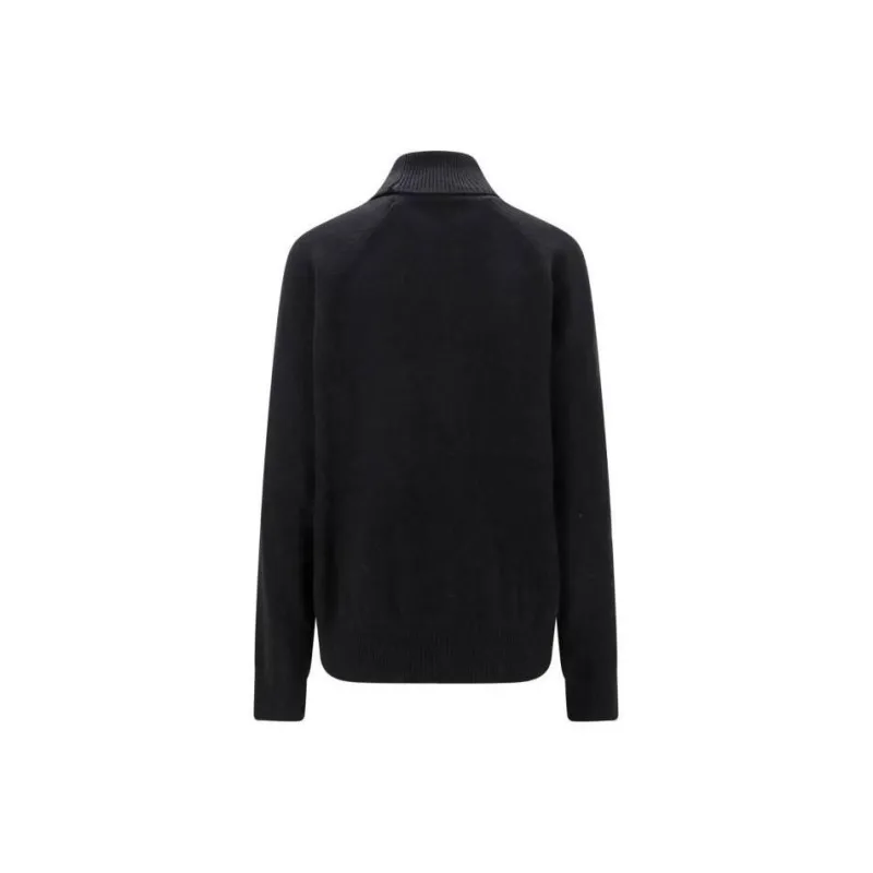KENZO Boke Flower Embroidered Roll Neck Knit Jumper-1