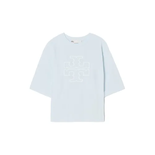 TORY BURCH T-Shirts Women's Light Blue