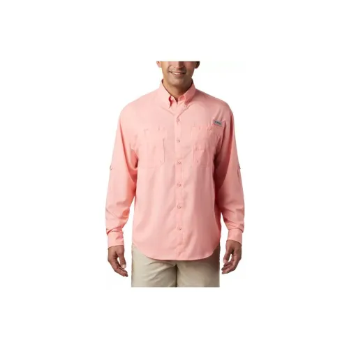 Columbia Shirts Men Ice Sand