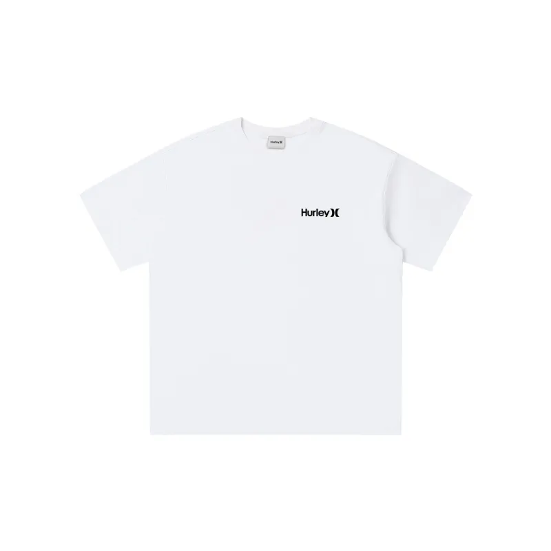 Hurley T-Shirts Unisex White-1