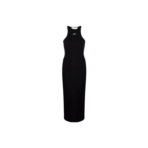 OFF-WHITE SS22 Sleeveless Dresses Women's Black