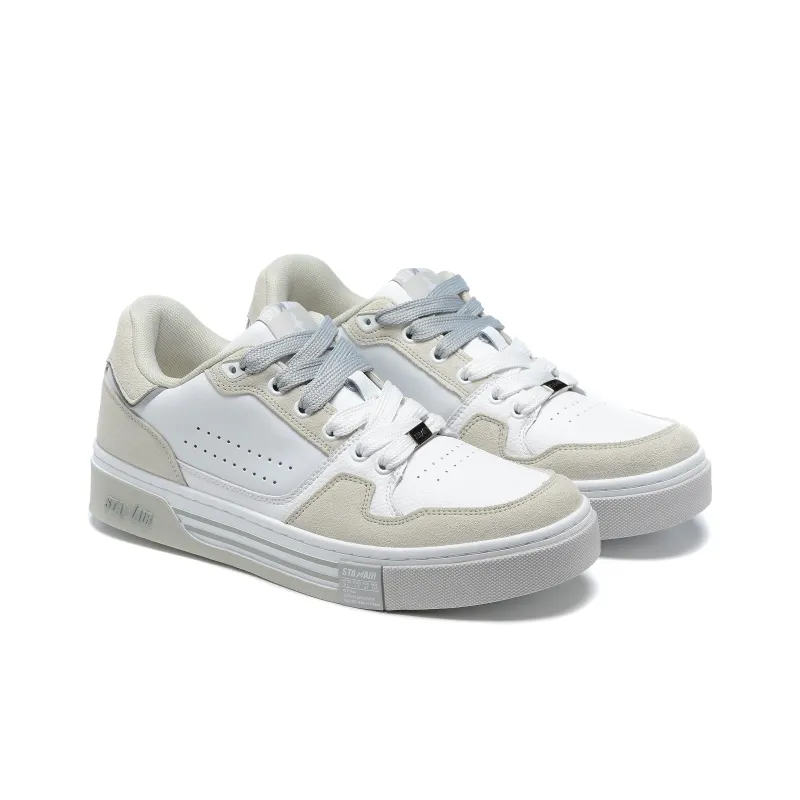 STANAIR Play Cool 1.0 Low-Top Skateboard Shoes Unisex Light Gray White-2