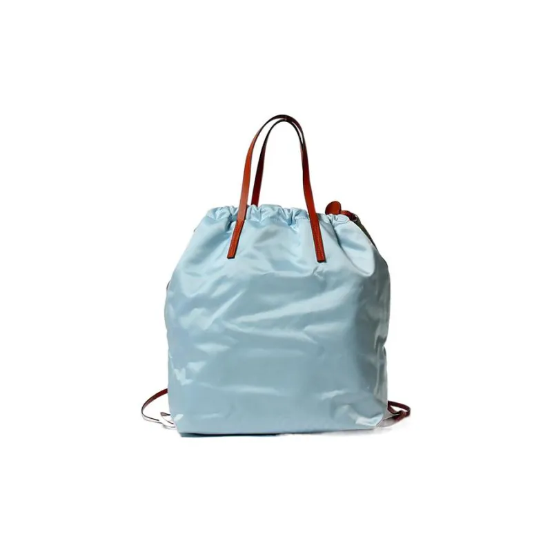 MARNI Smooth Calf Leather Backpack Women's Olive Green-3