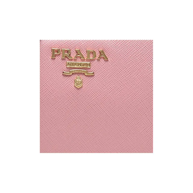 PRADA Cow Leather Small Square Bag Crossbody Bag Shoulder Bag Women's Light Pink-6