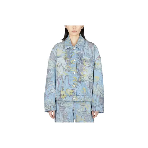 Stella McCartney Denim Jackets Women's Blue