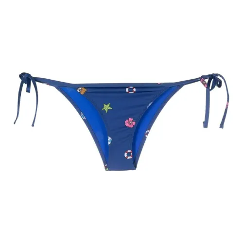 MOSCHINO Beach-print Bikini Bottoms