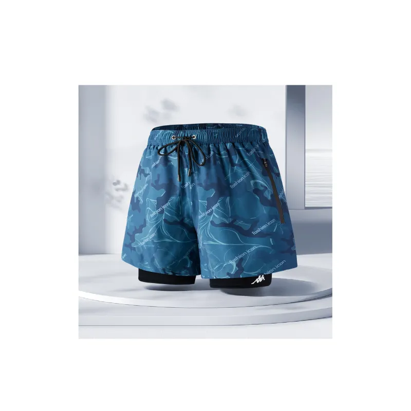 Kappa Swimming Shorts Men Dark Green-2