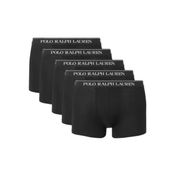 Polo Ralph Lauren Boxer Shorts Men's 5 Pcs Black