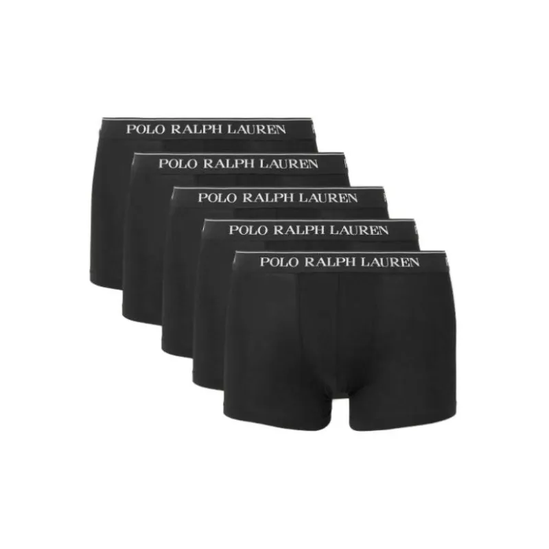 Polo Ralph Lauren Boxer Shorts Men's 5 Pcs Black-0