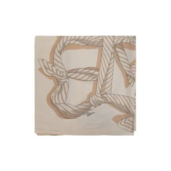 TOTEME Silk Scarves Women's Beige