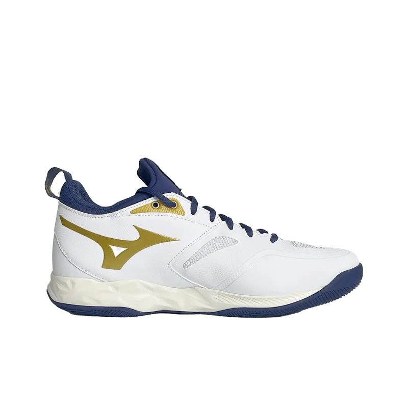 Mizuno White Dimension 'White Blue Ribbon'-1