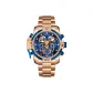 RT3532S-Rose Case Blue Dial Gold Hands