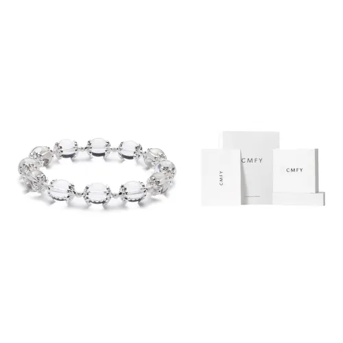 CMFY Jade Bracelets Women's Silver+Box