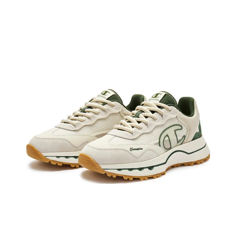 Champion Abrasion Resistant Slip Resistant Low Top Running Shoes Men's Green-2