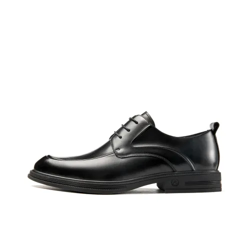 AOKANG Dress Shoes Men Low-Top